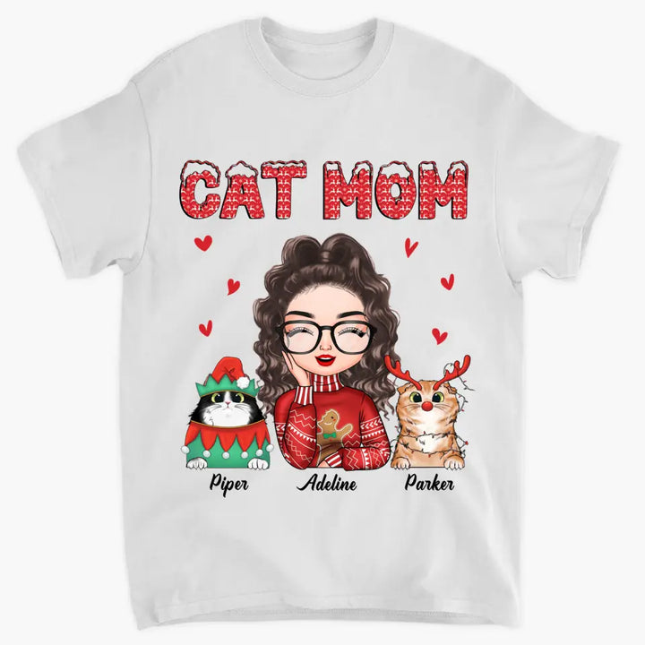 Personalized T-shirt - Gift For Cat Lover - Cat Mom