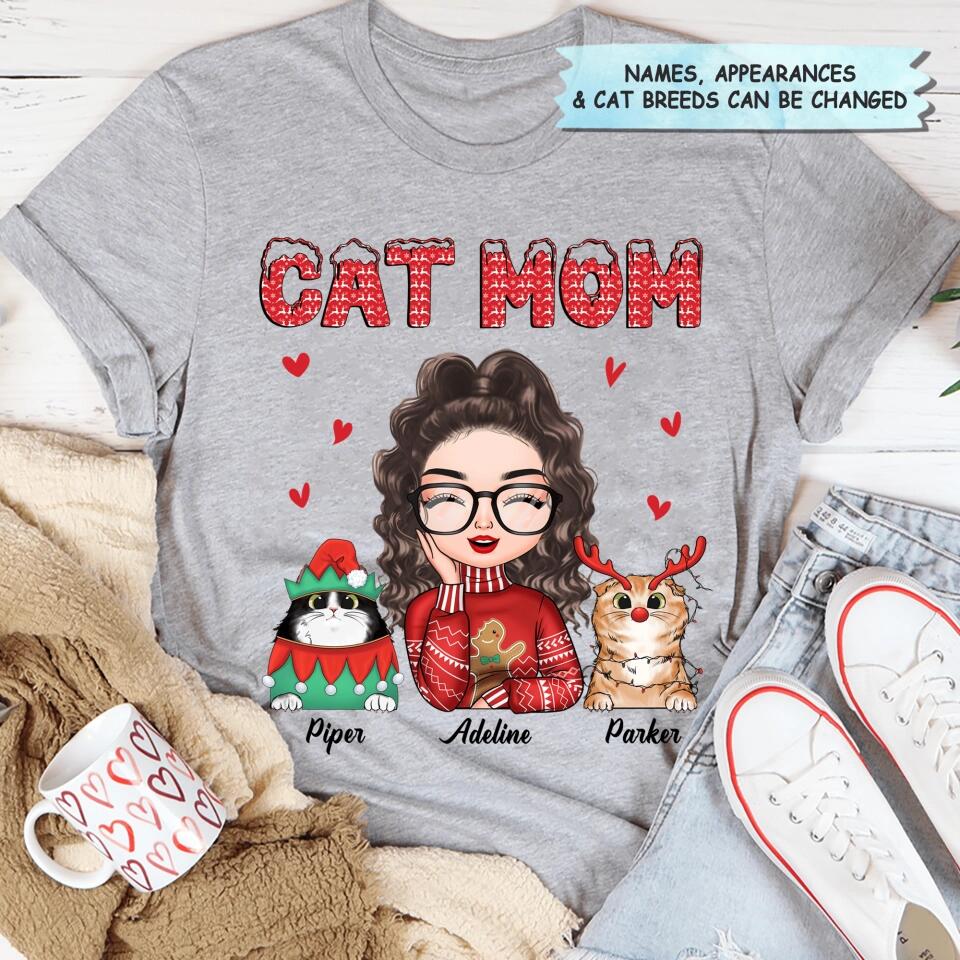 Personalized T-shirt - Gift For Cat Lover - Cat Mom