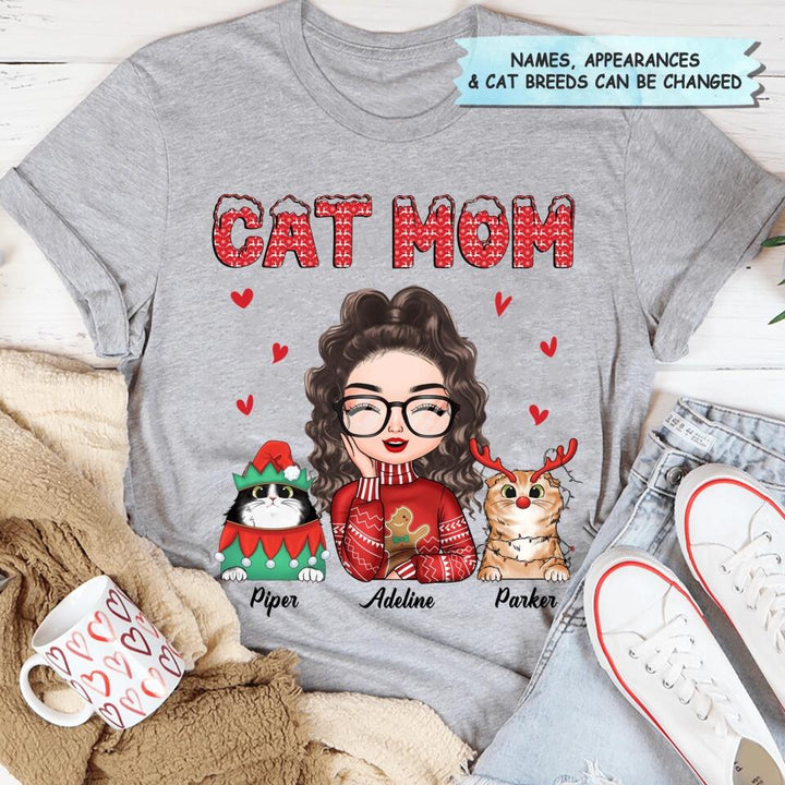 Personalized T-shirt - Gift For Cat Lover - Cat Mom