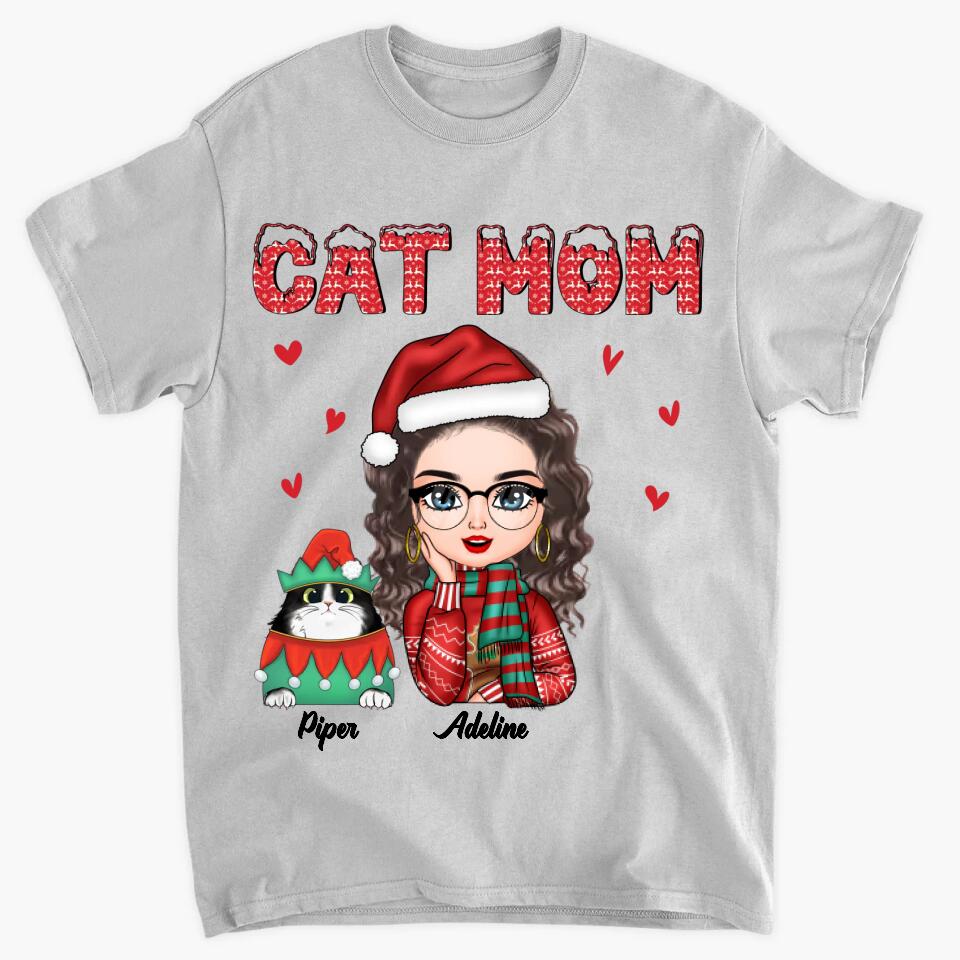 Personalized T-shirt - Gift For Cat Lover - Cat Mom