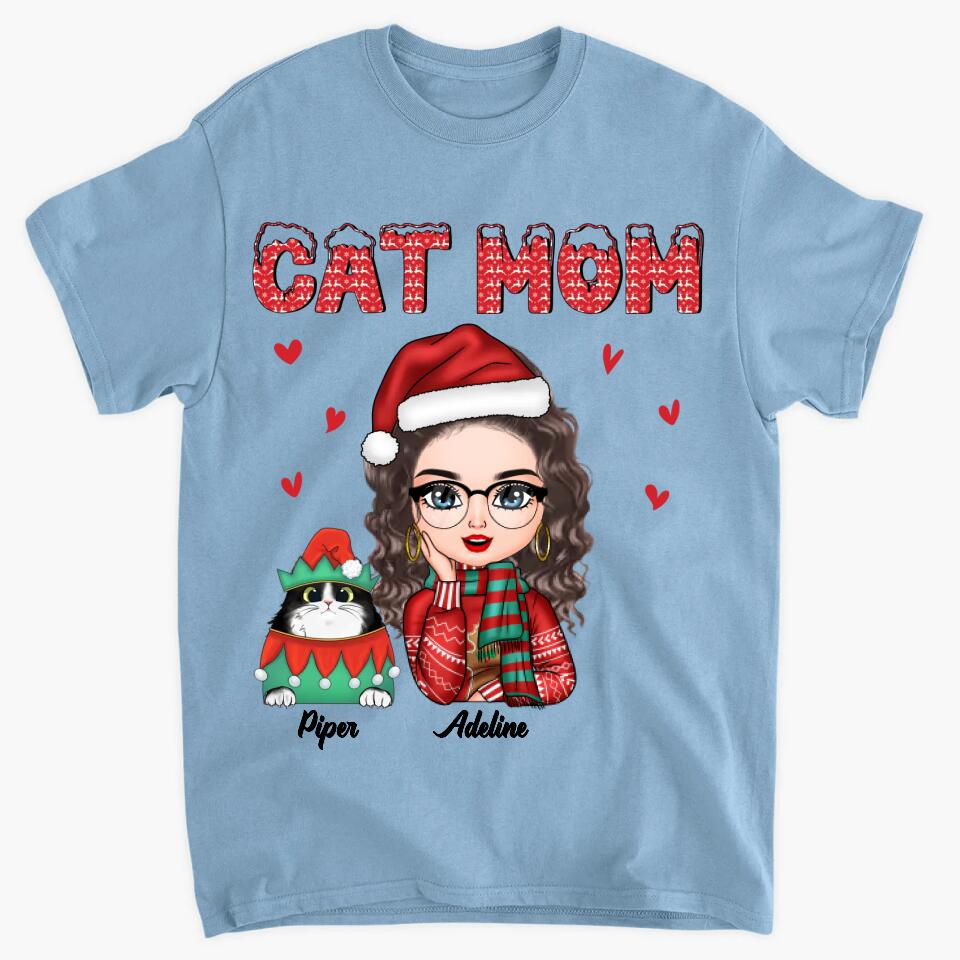 Personalized T-shirt - Gift For Cat Lover - Cat Mom