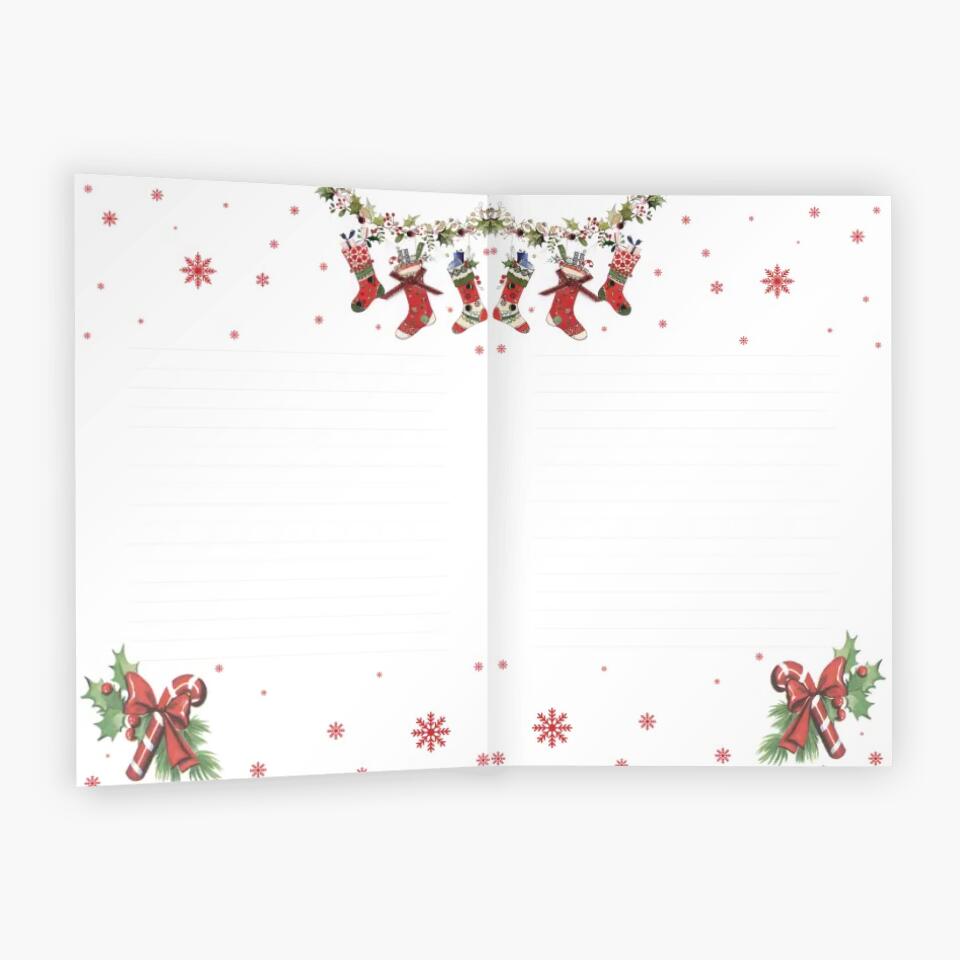 Personalized Greeting Card - Gift For Dog Lover - Have Yourself A Furry Little Christmas