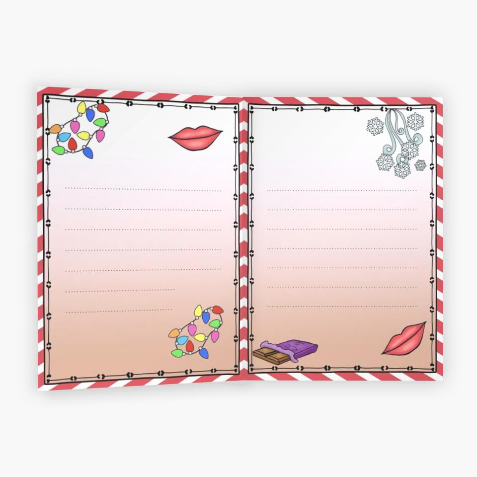 Personalized Greeting Card - Gift For Teacher - Thanks For Making School Merry And Me Bright