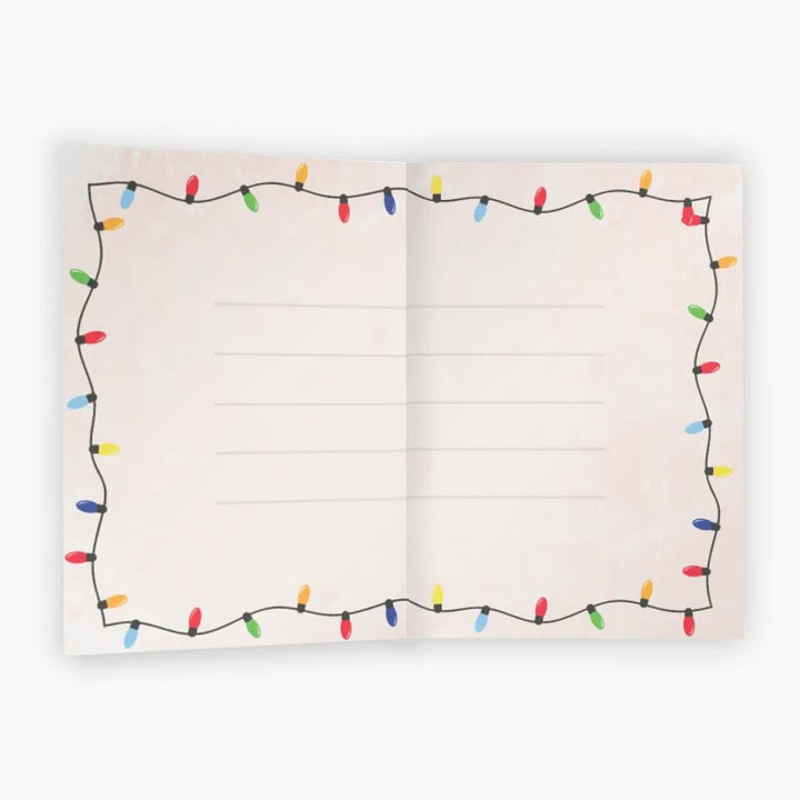 Personalized Greeting Card - Gift For Couple - I Love You To The Moon And Back