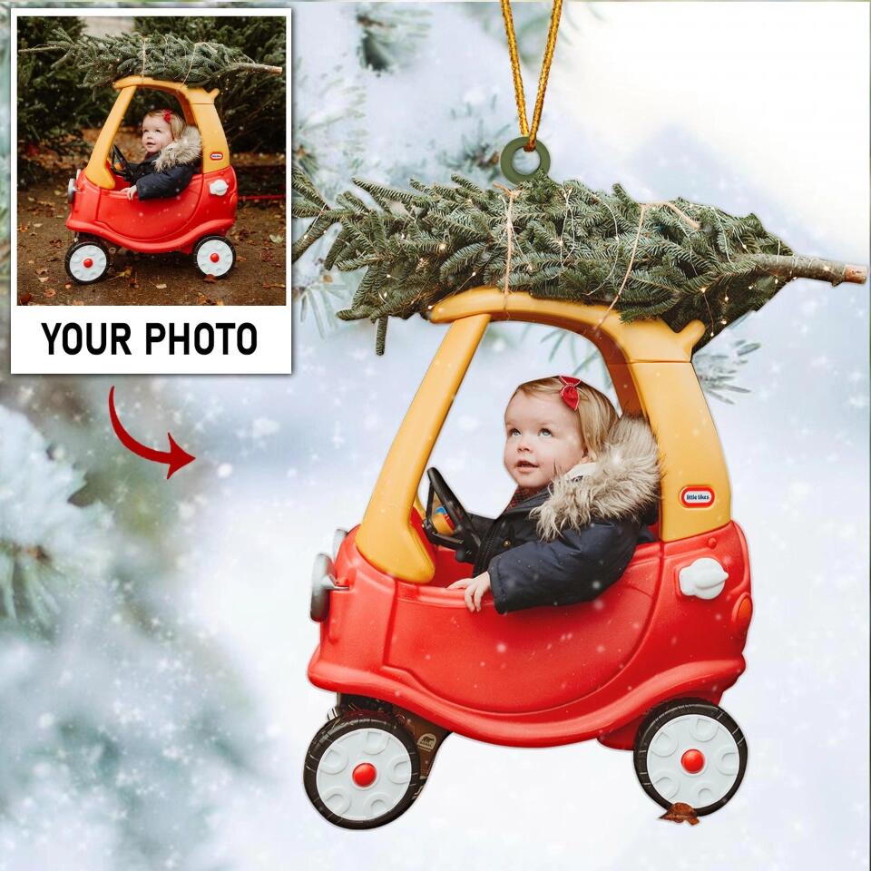 Personalized Mica Ornament - Gift For Family Member - Merry Christmas Everyone