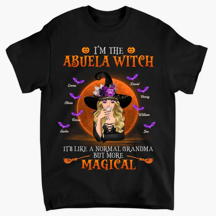 Personalized T-shirt - Gift For Grandma - Normal Grandma But More Magical