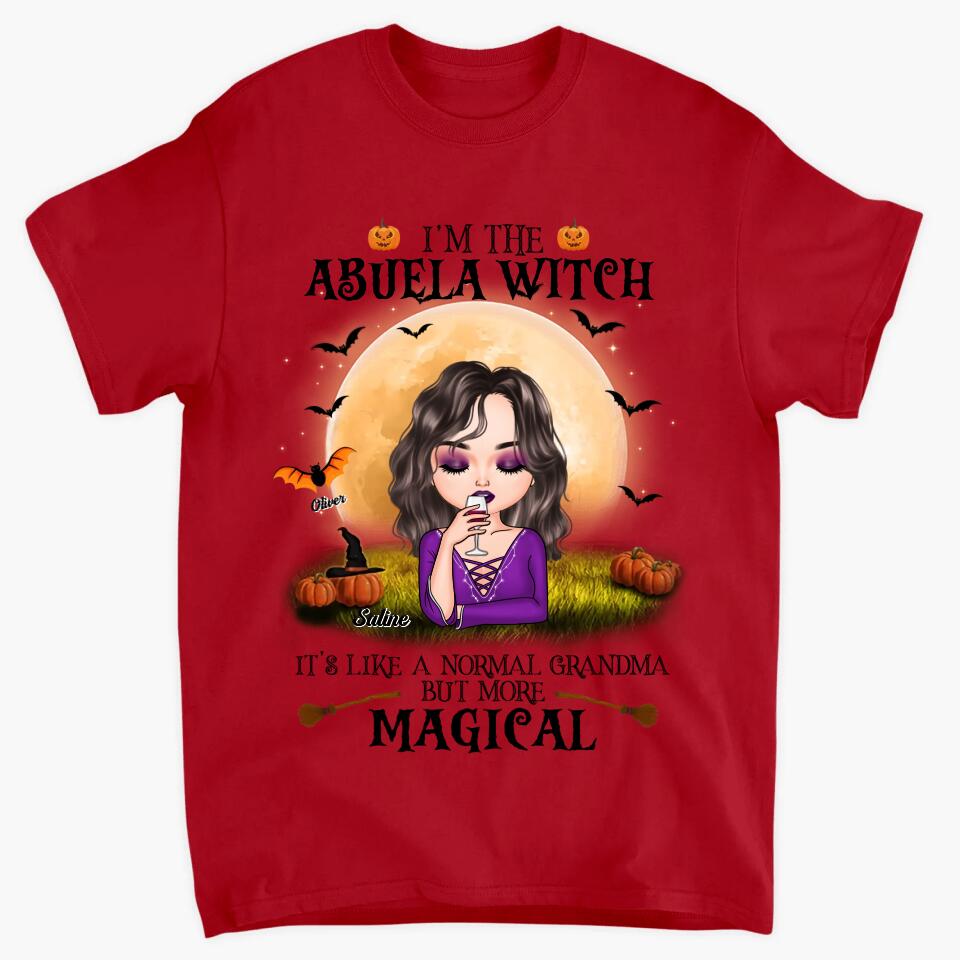Personalized T-shirt - Gift For Grandma - Like A Normal Grandma But More Magical