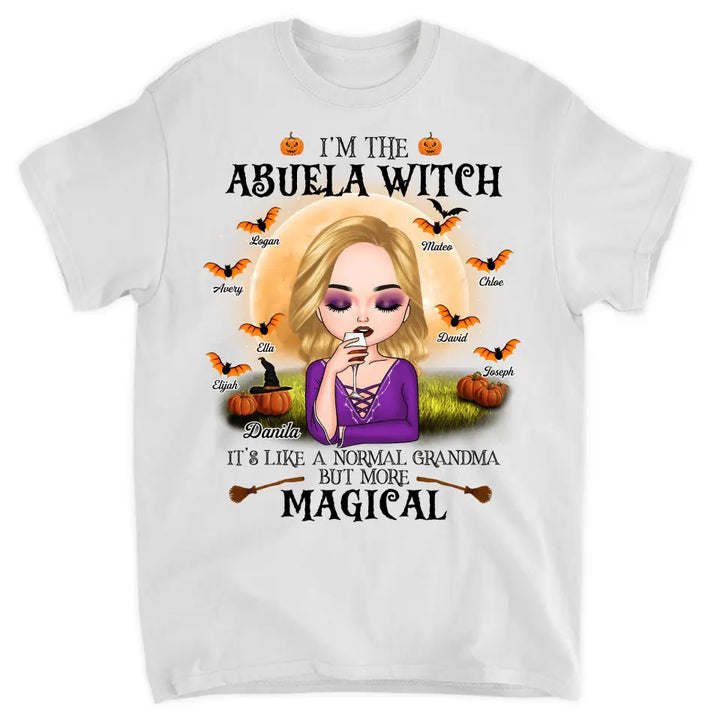 Personalized T-shirt - Gift For Grandma - Like A Normal Grandma But More Magical