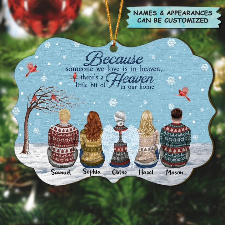 I Am Always With You - Personalized Wood Ornament - Christmas Gift For Family Member