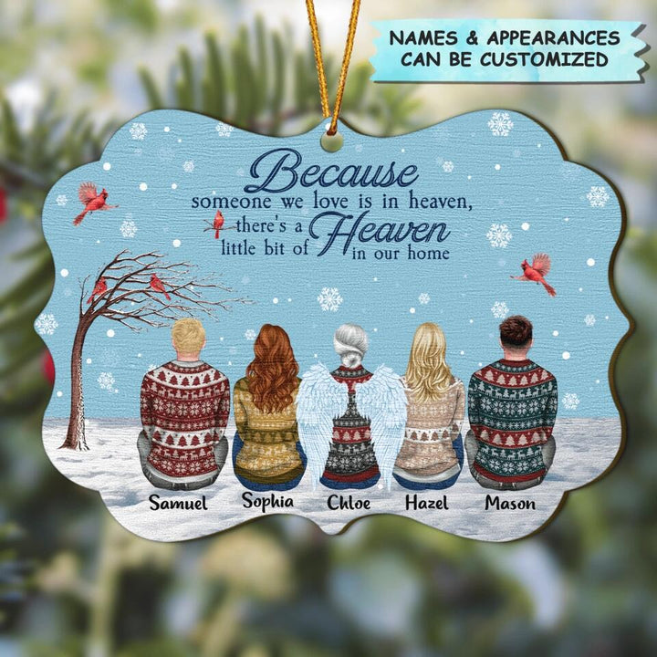 I Am Always With You - Personalized Wood Ornament - Christmas Gift For Family Member