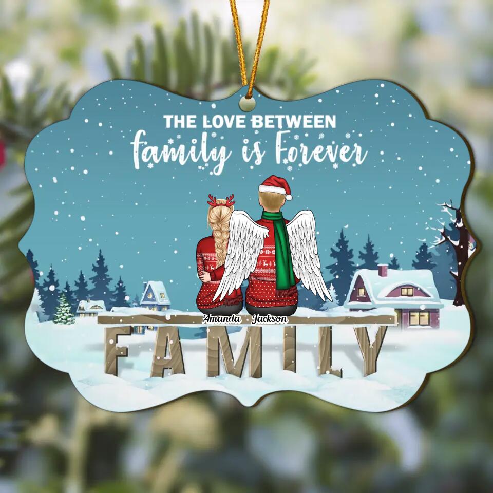 Personalized Wood Ornament - Gift For Family,  Family Member - Our Family