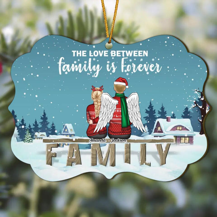 Personalized Wood Ornament - Gift For Family,  Family Member - Our Family