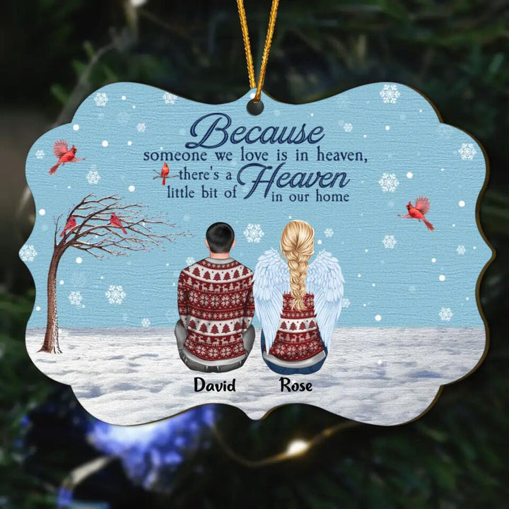 I Am Always With You - Personalized Wood Ornament - Christmas Gift For Family Member