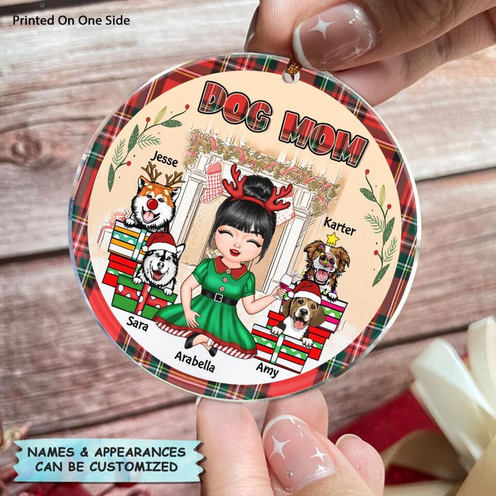 Personalized Mica Ornament - Gift For Dog Lover - Dog Mom