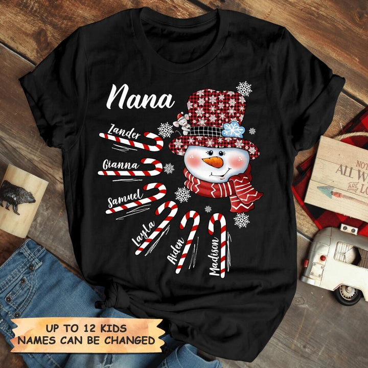 Personalized T-shirt - Gift For Grandma - Grandma's Sweethearts