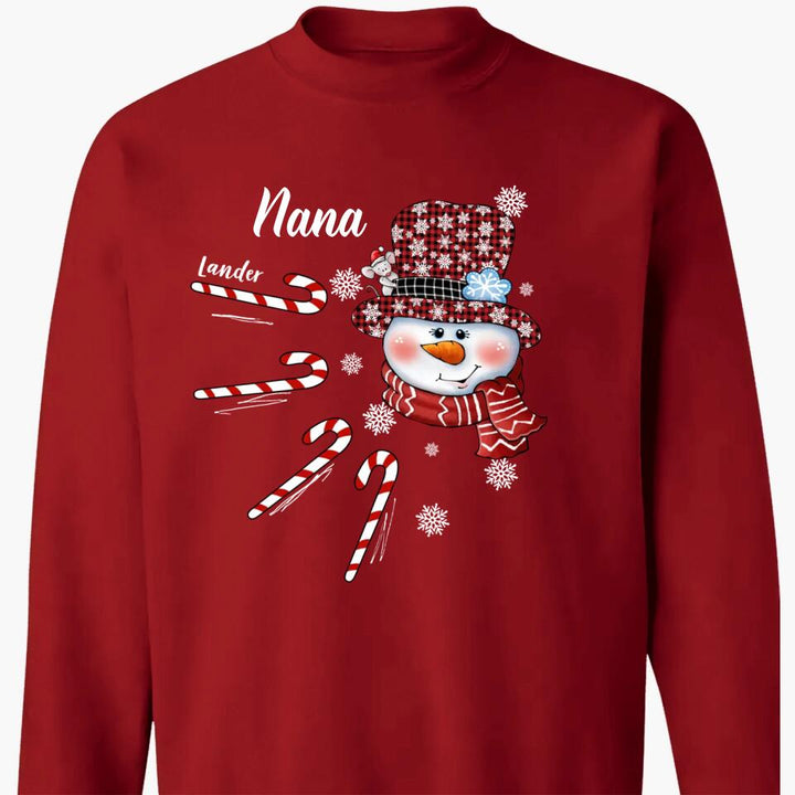 Personalized T-shirt - Gift For Grandma - Grandma's Sweethearts