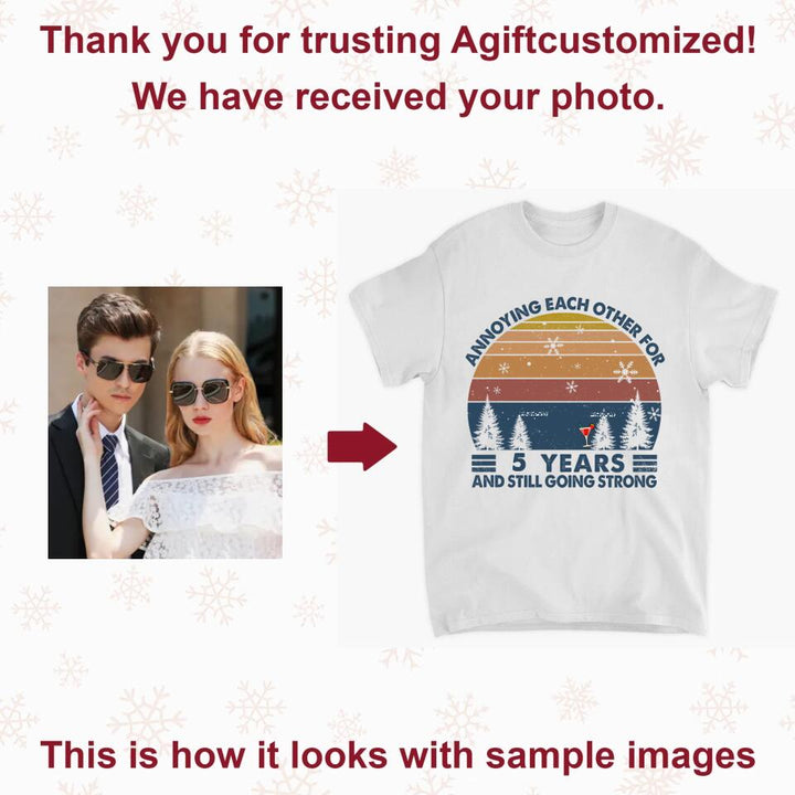Personalized Hoodie - Gift For Couple - Annoying Each Other And Still Going Strong