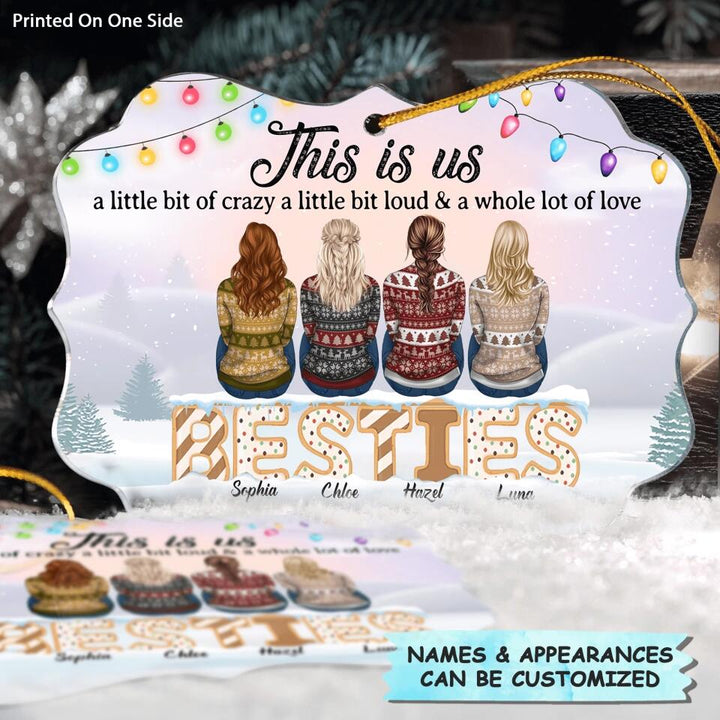 Personalized Mica Ornament - Gift For Friend - This Is Us