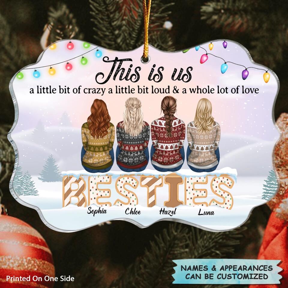 Personalized Mica Ornament - Gift For Friend - This Is Us