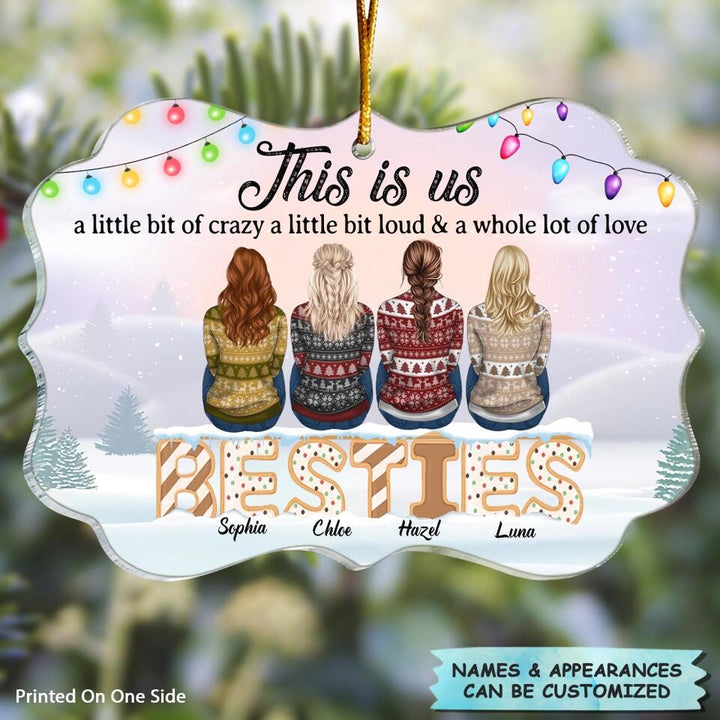 Personalized Mica Ornament - Gift For Friend - This Is Us