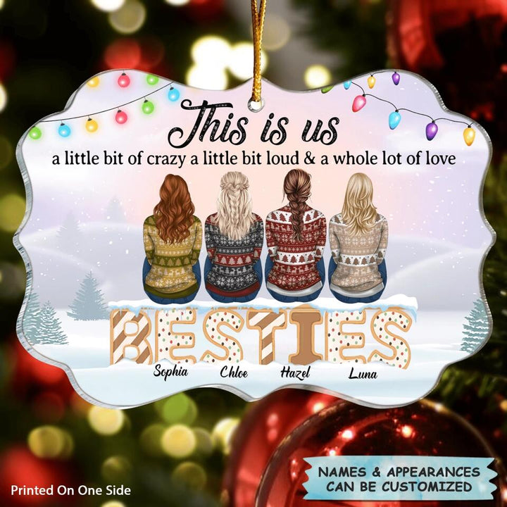 Personalized Mica Ornament - Gift For Friend - This Is Us