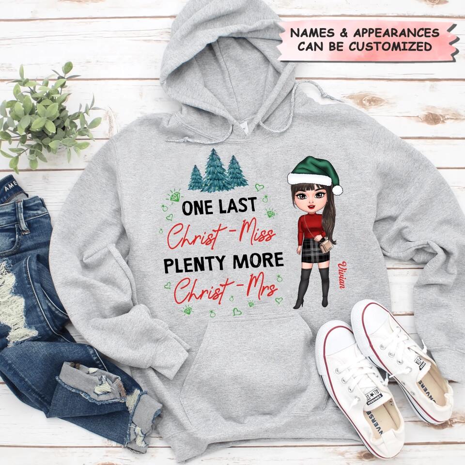 Personalized T-shirt - Gift For Christmas - One Last Christ-Miss