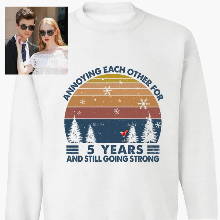 Personalized Hoodie - Gift For Couple - Annoying Each Other And Still Going Strong