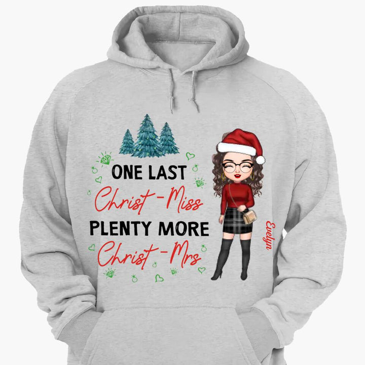 Personalized T-shirt - Gift For Christmas - One Last Christ-Miss