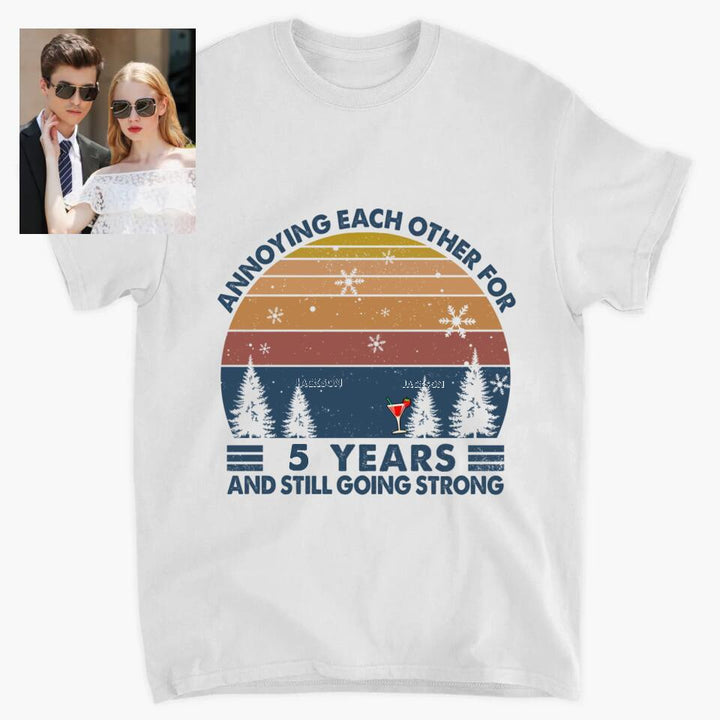 Personalized Hoodie - Gift For Couple - Annoying Each Other And Still Going Strong