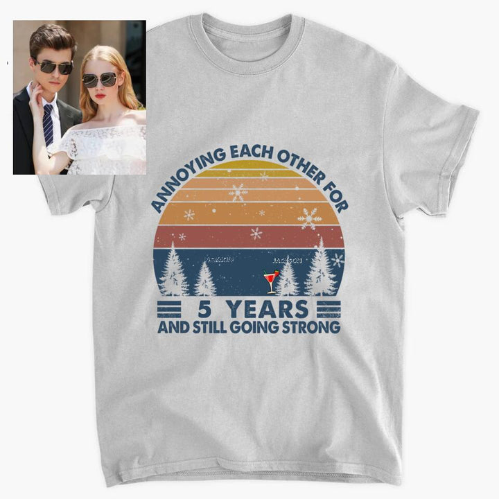 Personalized Hoodie - Gift For Couple - Annoying Each Other And Still Going Strong