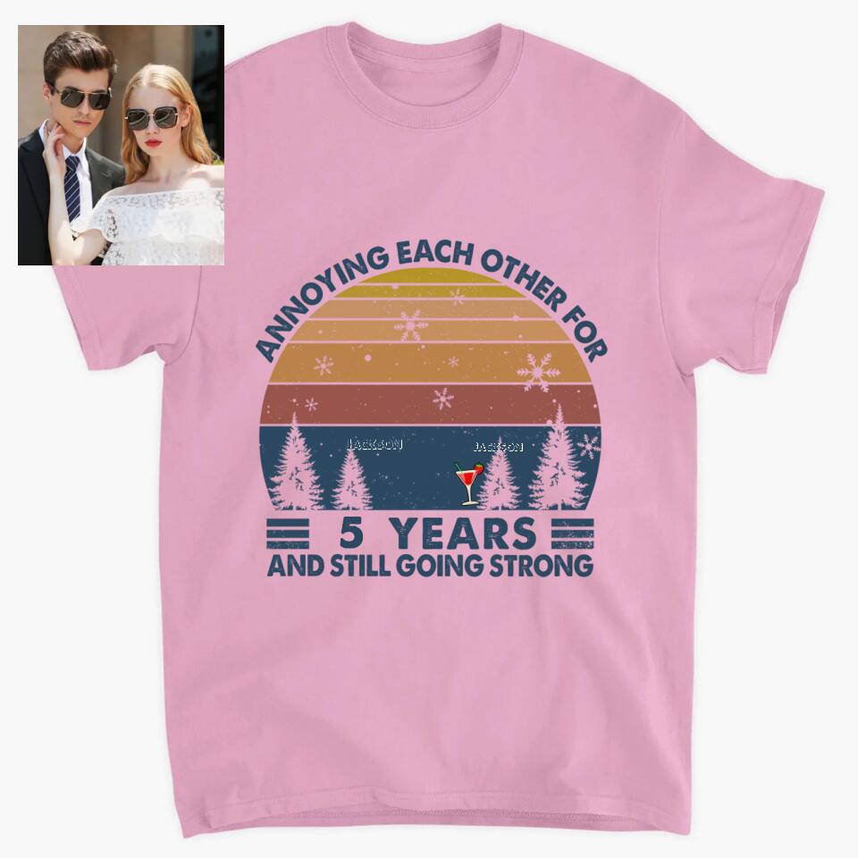 Personalized Hoodie - Gift For Couple - Annoying Each Other And Still Going Strong