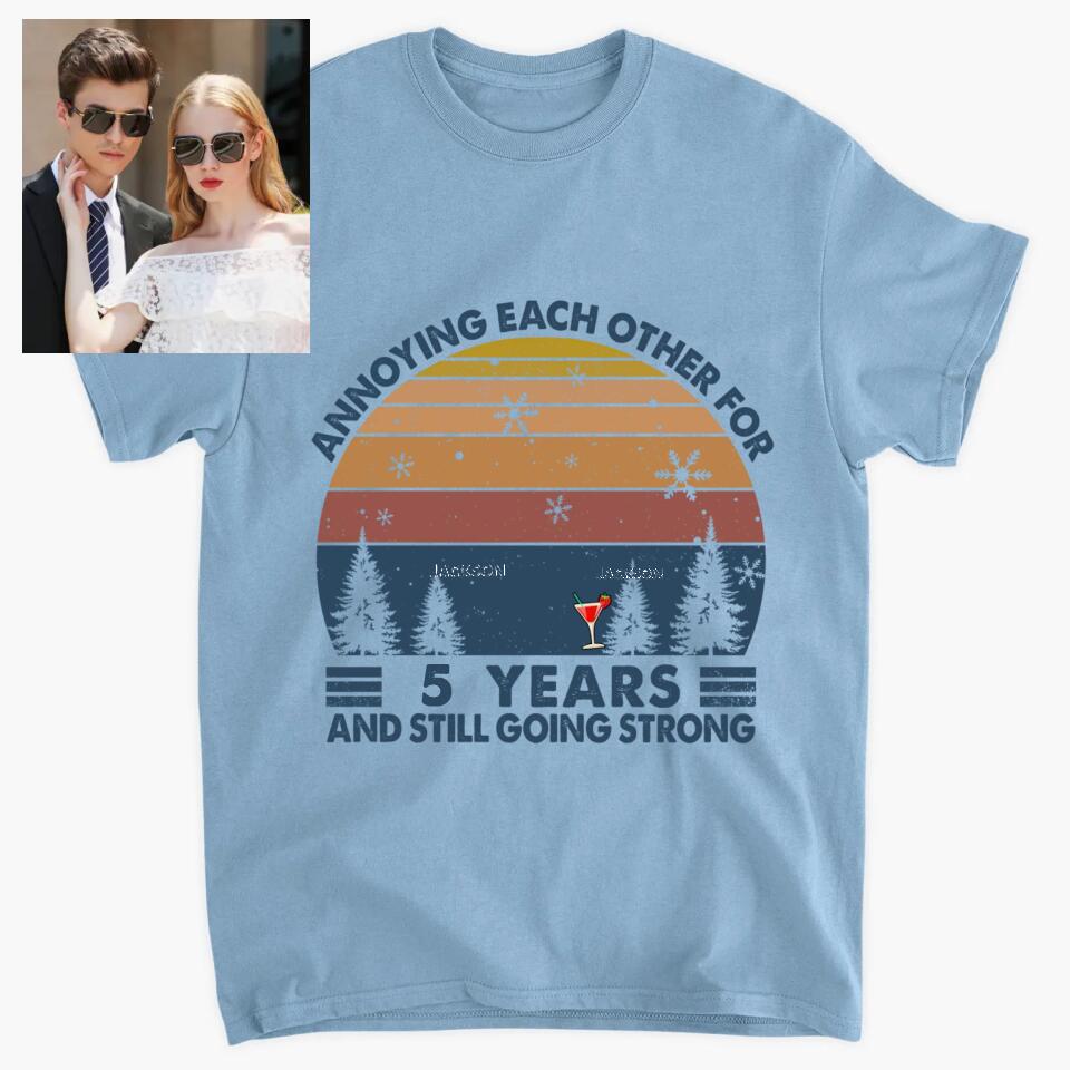Personalized Hoodie - Gift For Couple - Annoying Each Other And Still Going Strong
