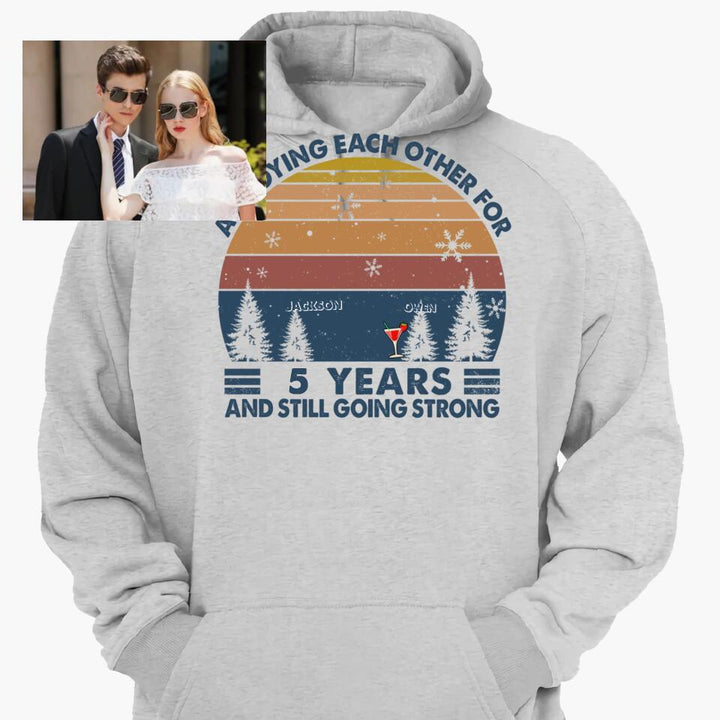 Personalized Hoodie - Gift For Couple - Annoying Each Other And Still Going Strong