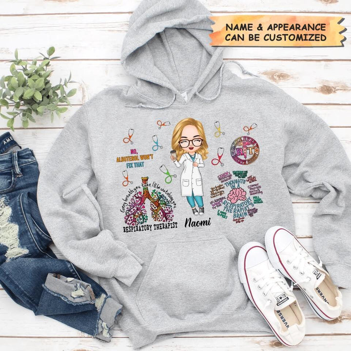 Personalized T-shirt - Gift For Respiratory Therapist - Every Breath You Take