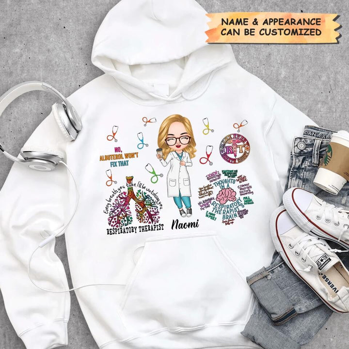 Personalized T-shirt - Gift For Respiratory Therapist - Every Breath You Take