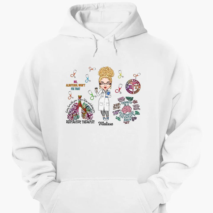 Personalized T-shirt - Gift For Respiratory Therapist - Every Breath You Take