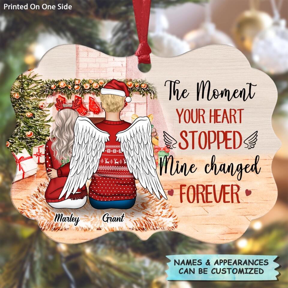 Personalized Aluminium Ornament - Gift For Couple - Missing You Always ARND036