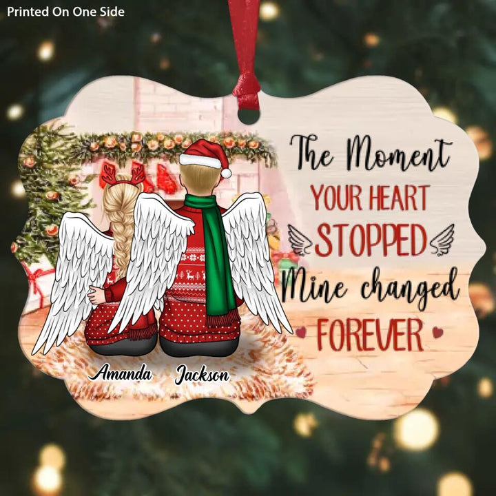 Personalized Aluminium Ornament - Gift For Couple - Missing You Always ARND036