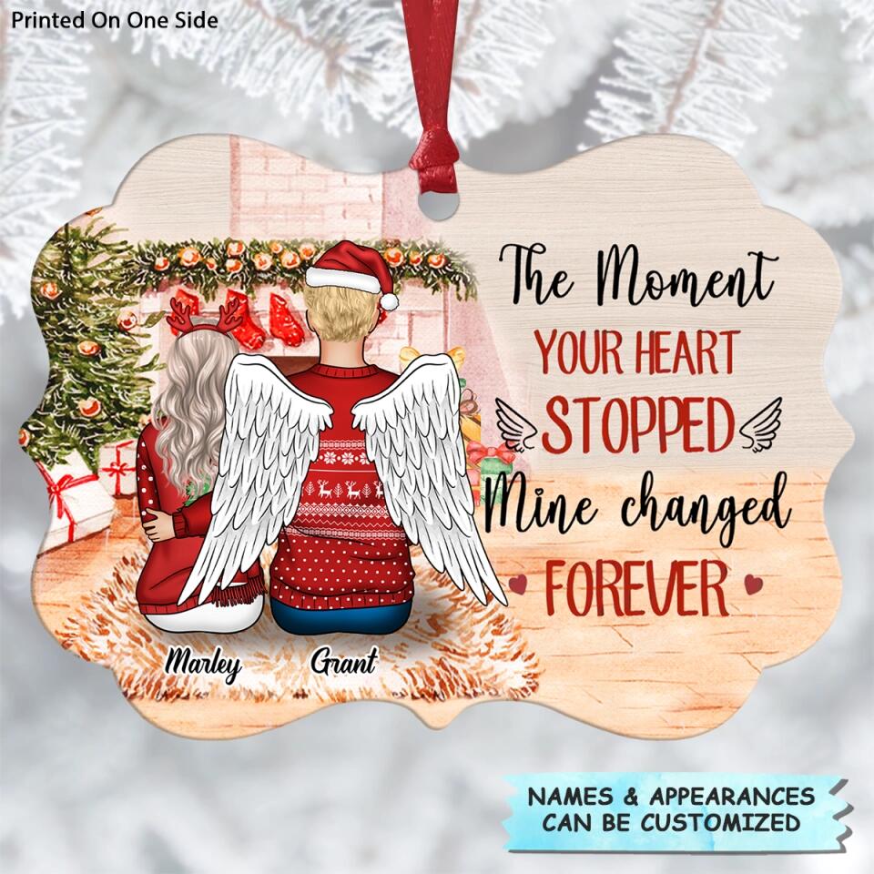 Personalized Aluminium Ornament - Gift For Couple - Missing You Always ARND036