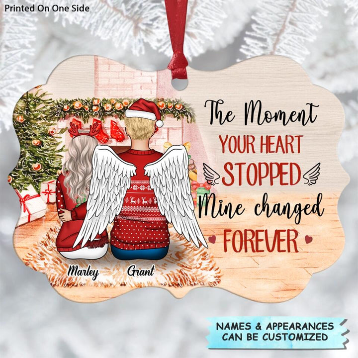 Personalized Aluminium Ornament - Gift For Couple - Missing You Always ARND036