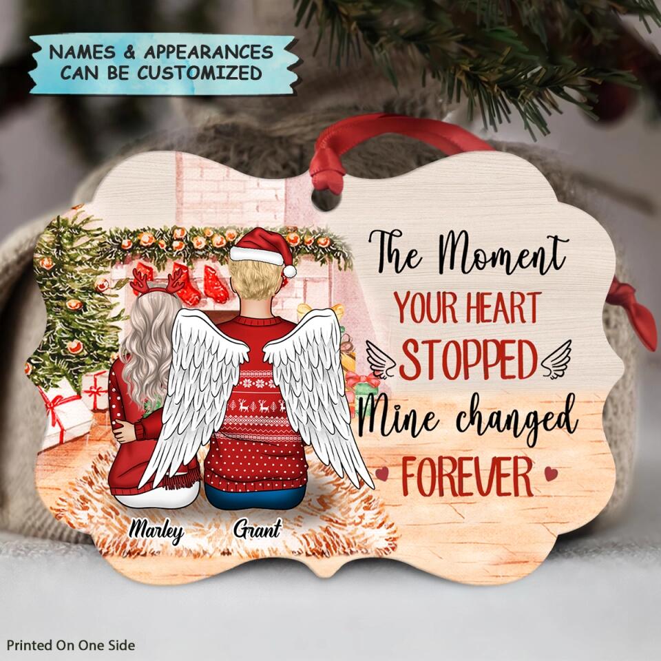 Personalized Aluminium Ornament - Gift For Couple - Missing You Always ARND036