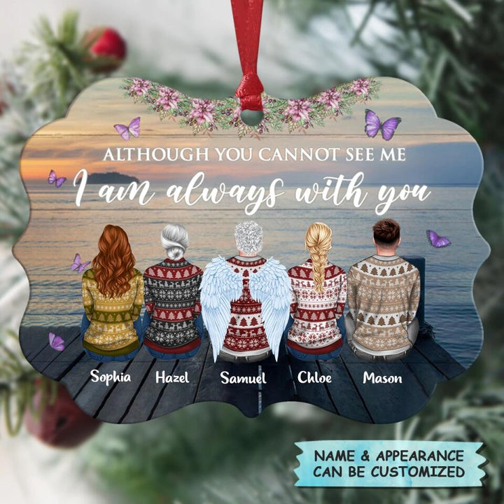 I Am Always With You - Personalized Aluminium Ornament - Christmas Gift For Family, Family Members
