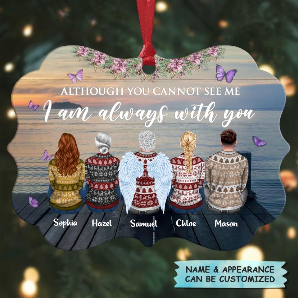 I Am Always With You - Personalized Aluminium Ornament - Christmas Gift For Family, Family Members