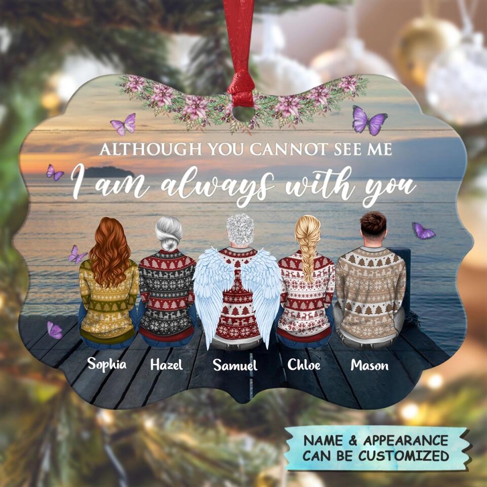 I Am Always With You - Personalized Aluminium Ornament - Christmas Gift For Family, Family Members