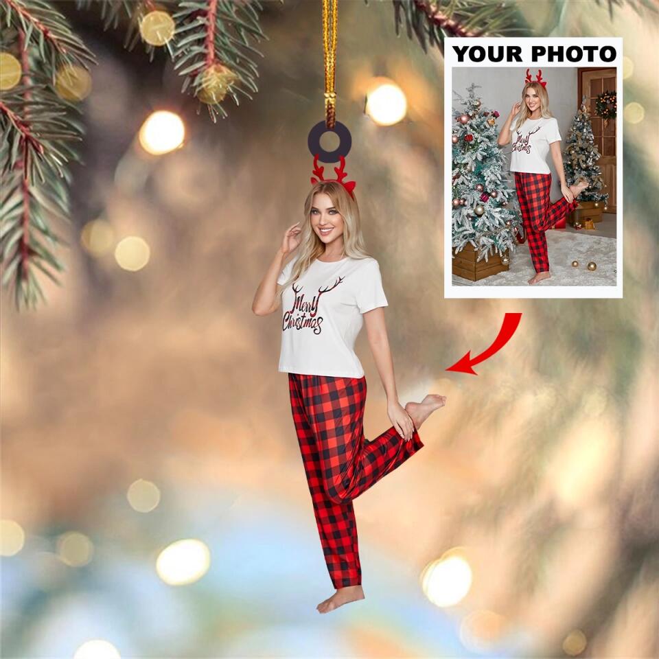 Personalized Photo Mica Ornament - Gift For Christmas - Custom Christmas Photo Ornament ARND005