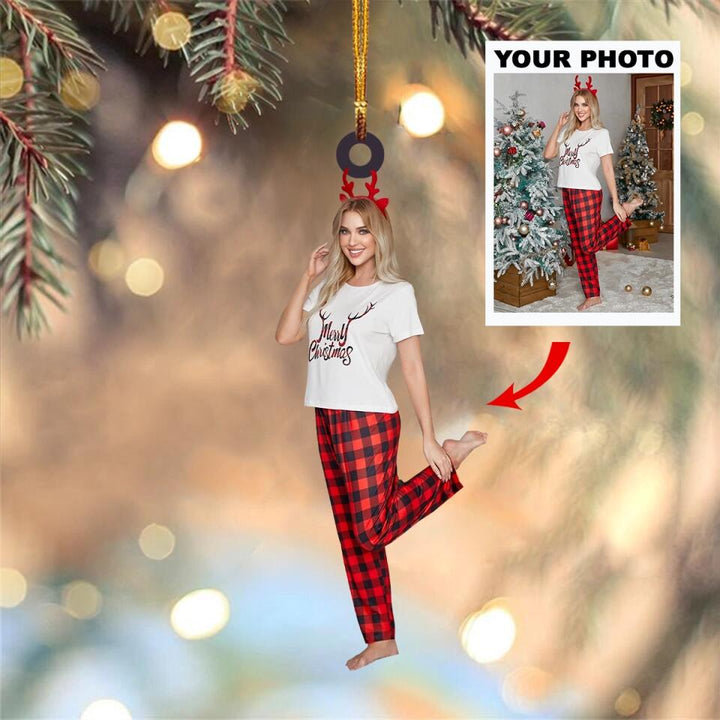 Personalized Photo Mica Ornament - Gift For Christmas - Custom Christmas Photo Ornament ARND005