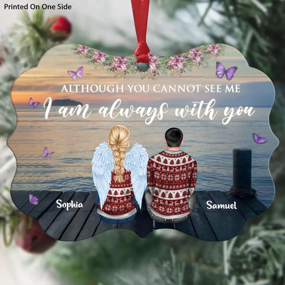 I Am Always With You - Personalized Aluminium Ornament - Christmas Gift For Family, Family Members