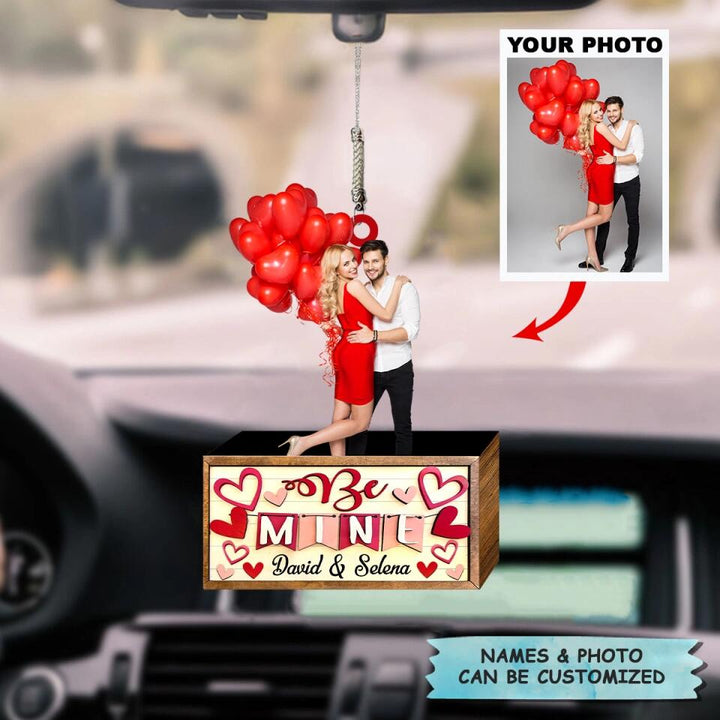 Personalized Car Hanging Ornament - Gift For Couple - My Love ARND005 AGCHD008