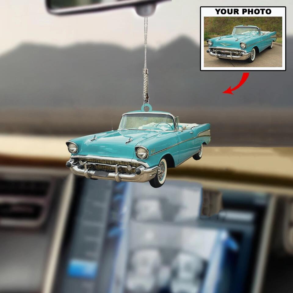 Personalized Car Hanging Ornament - Gift For Car Lover - Love My Car ARND036 AGCVL010