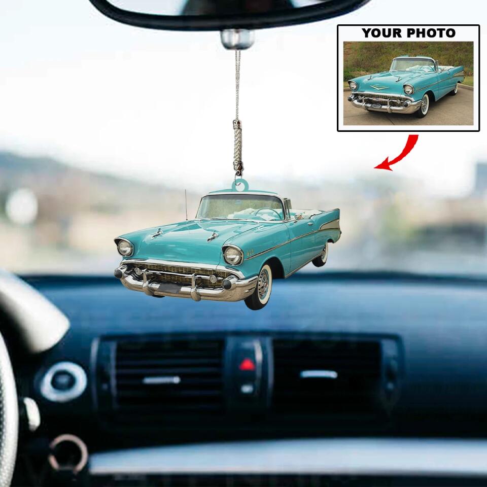 Personalized Car Hanging Ornament - Gift For Car Lover - Love My Car ARND036 AGCVL010